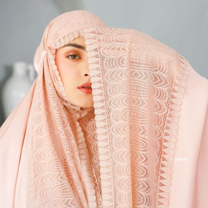 Nabnib - Rena Mukena Silk Mukena Sutra Premium Salem