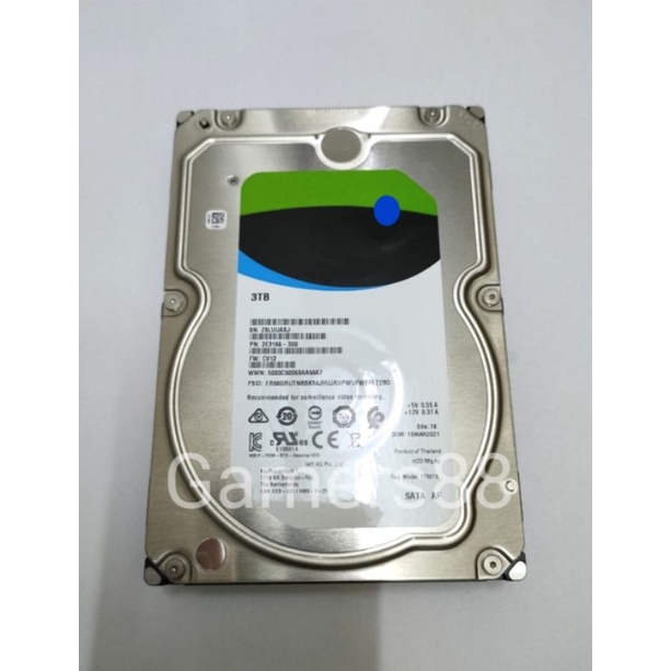 HDD 3TB HARDISK 3TB Internal Cctv Hardisk PC 3.5&quot; Sata Type A01