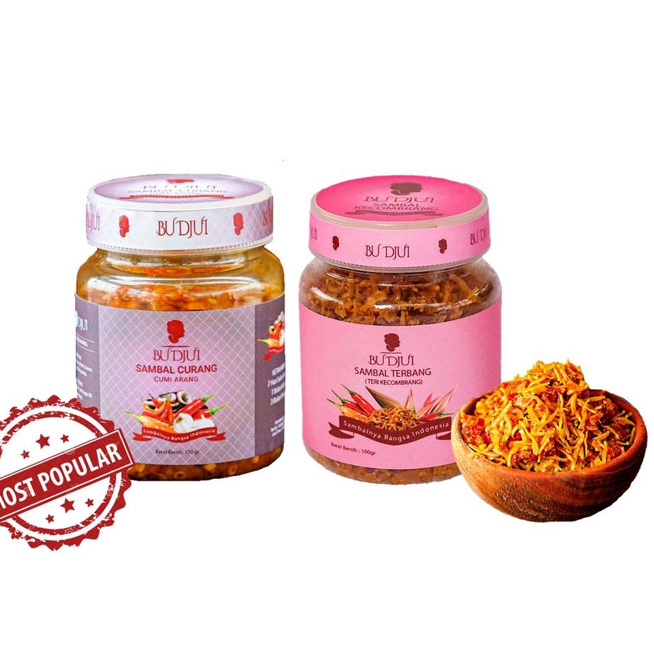 

★ SAMBAL BU DJUI Paket Hemat Sambal Populer ♜
