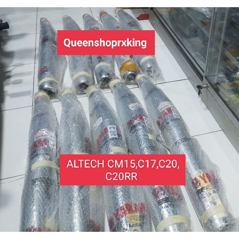 KNALPOT ALTECH ALL TYPE CM15,C17,C20, C20RR ORIGINAL