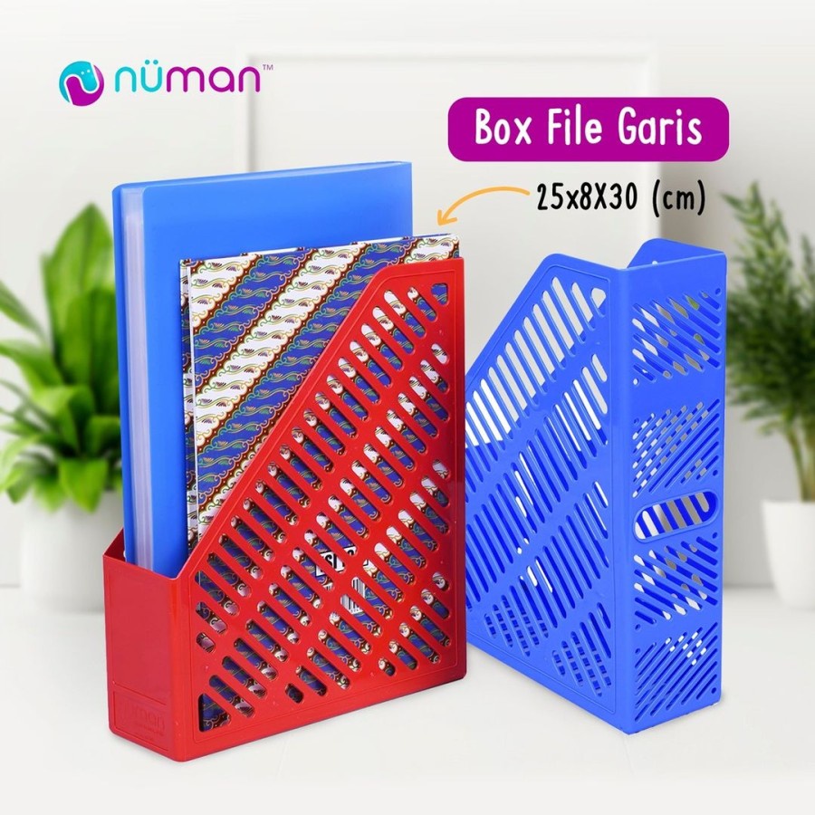 

Numan - Box File Organizer Kantor dan Rumah