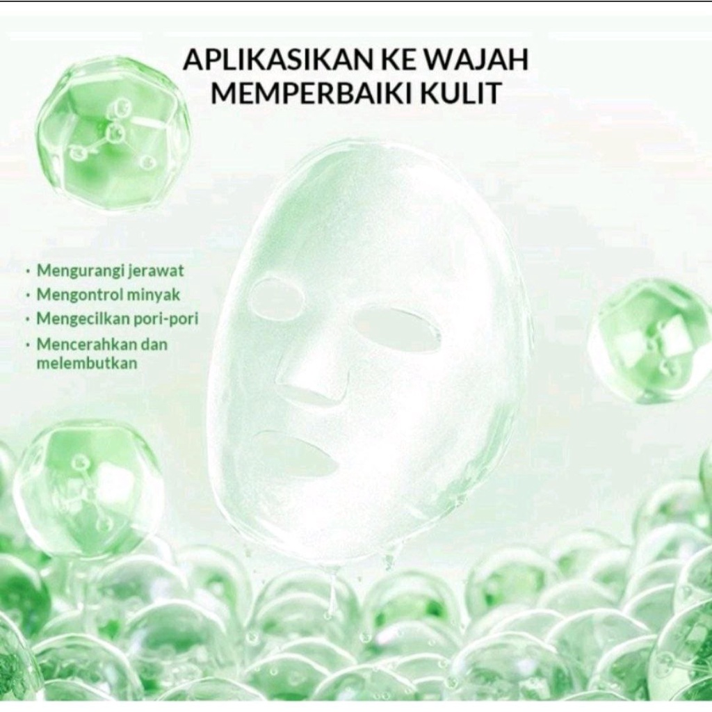 BIOAQUA PORE MINIMIZER MASK WITH SALICYLIC ACID / MASKER WAJAH JERAWAT