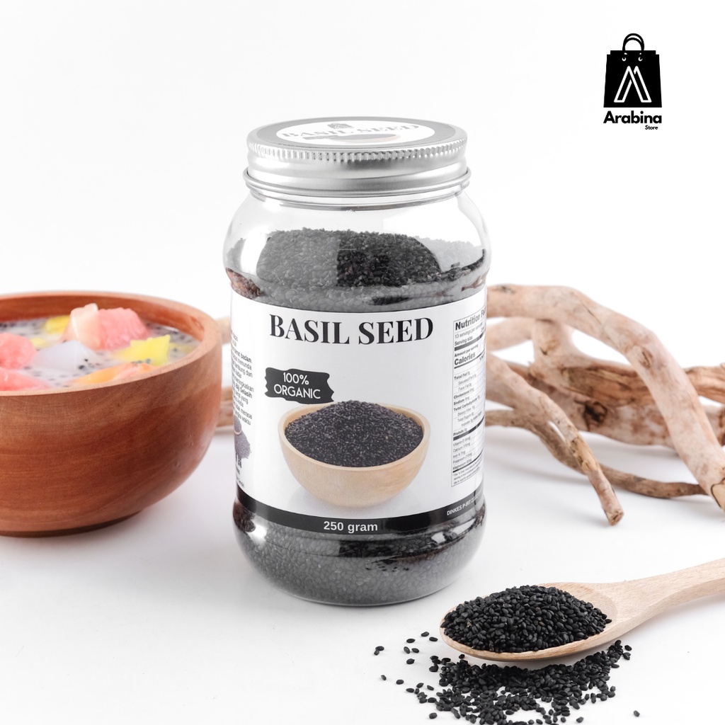 Basil Seed Arabina Original Menu Diet Organik Premium