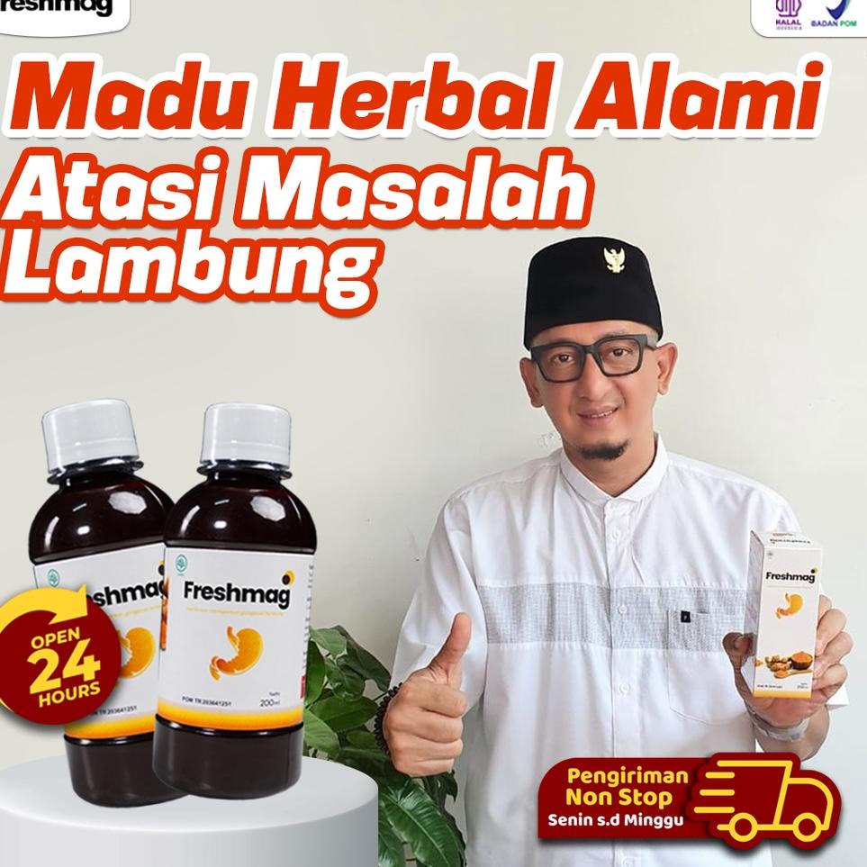 

➳ Terlaris !!! Freshmag 5x Lebih Efektif Sembuhkan Asam Lambung , Maag dan Gerd ✲