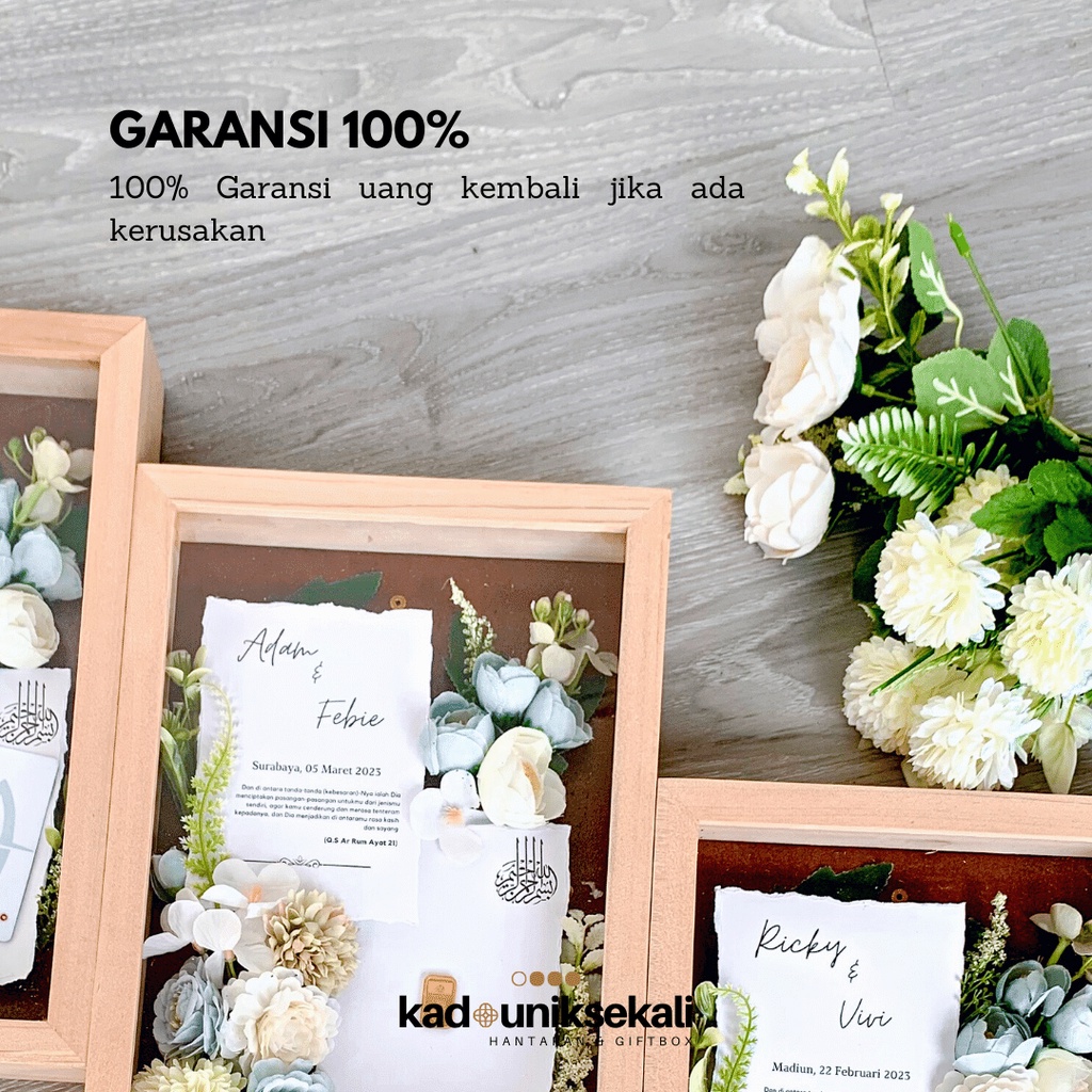 Wedding Artificial - Mahar in Frame 3D