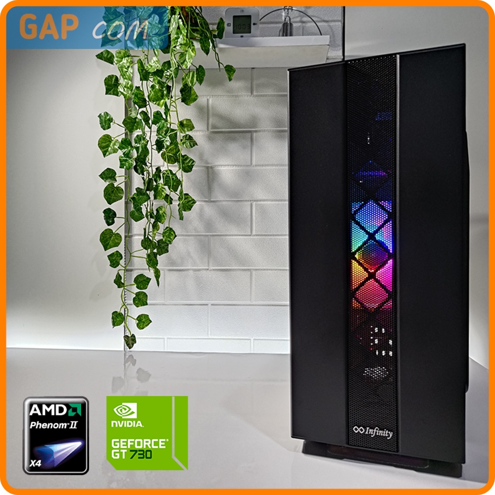 PC RAKITAN AMD PHENOM II X4 KOMPUTER OFFICE/GAMING DESKTOP (VGA GT730)