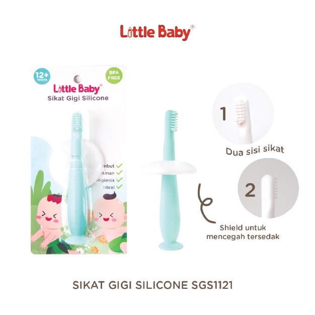 Little Baby - Sikat Gigi Silicone SGS1121 12+ Months