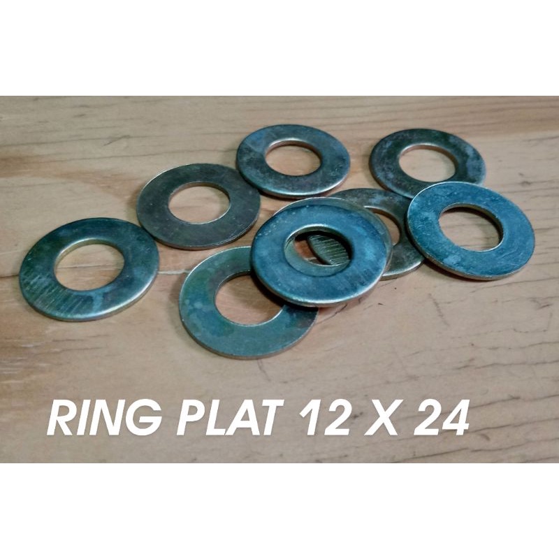 ring plat 12mm x 24mm ukuran baut 17 ( 50 pcs )