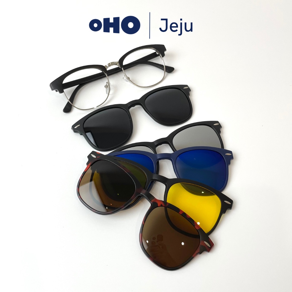 FRAME KACAMATA JEJU ( BISA LENSA ANTI RADIASI / MINUS / PHOTOCHROMIC / BLUERAY ) - OHO EYEWEAR