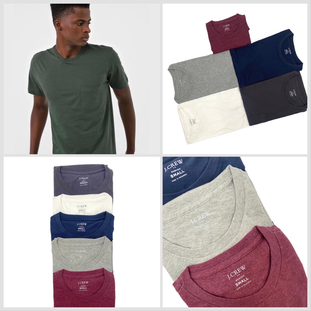 T-shirt Jcrew pocket slim