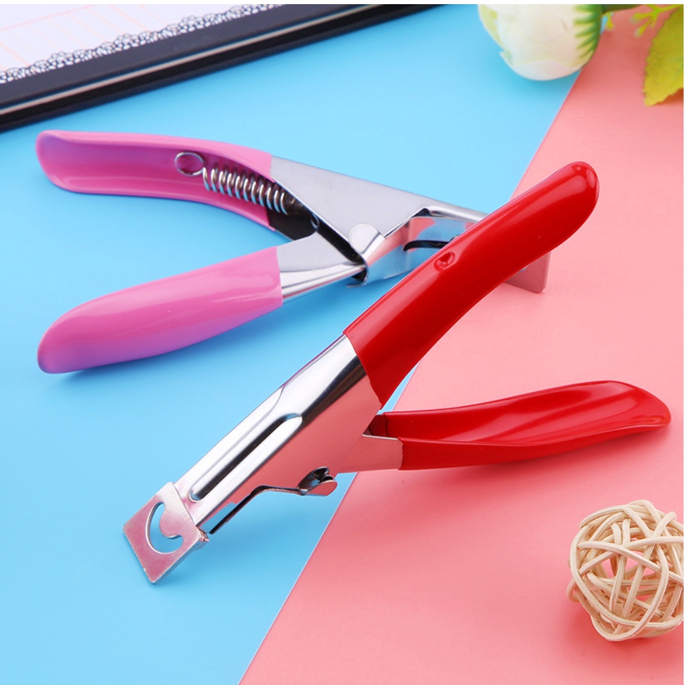 Nail Extension Cutter / Gunting Kuku Palsu Manicure nail Edge Cutter Clipper Stainless steel KU054