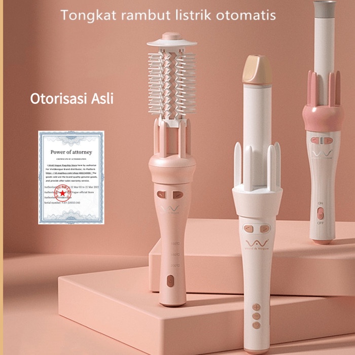 Best Seller Vivid Vogue Catokan Curly Otomatis 32Mm