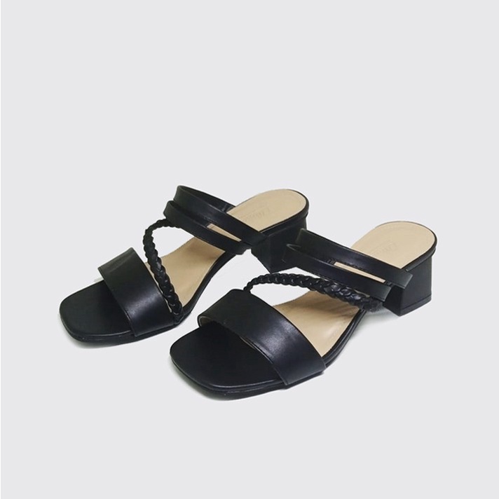 LENORA TRECIA X ZAGIB | Sandal Wanita Ukuran Jumbo 40-45 Heels Tali Big Size France