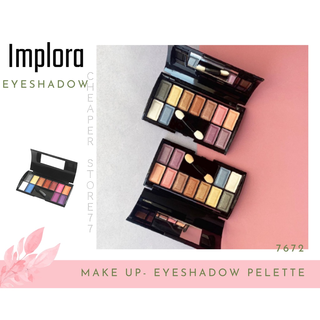 IMPLORA - EYESHADOW PALLETE ALL VARIANCE