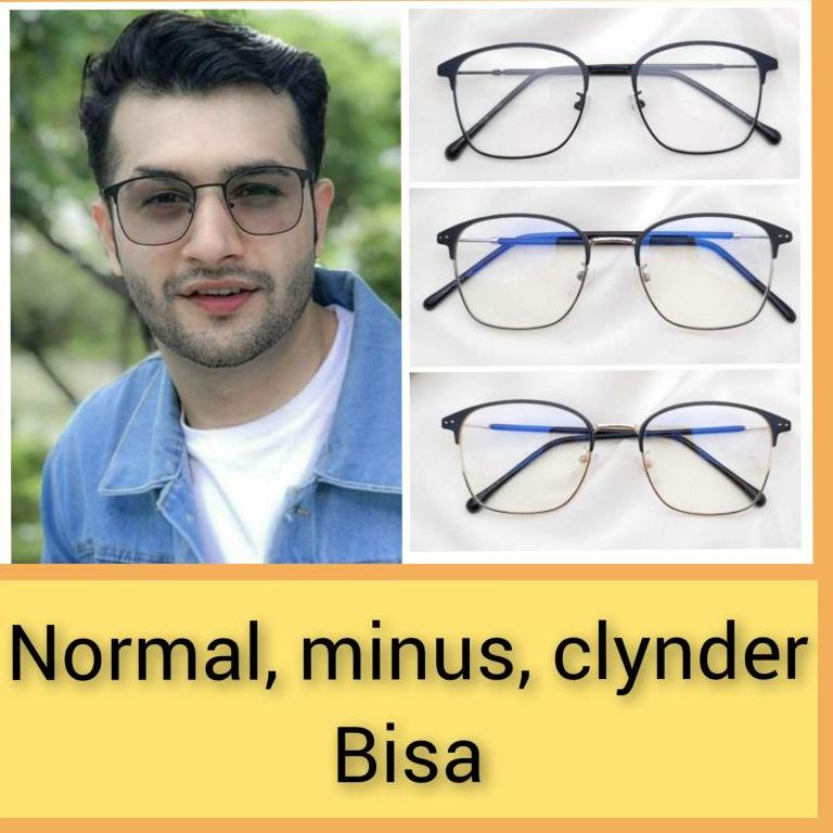 HARGA SPESIAL KACAMATA PHOTOCROMIC PRIA WANITA NORMAL FRAME 1924