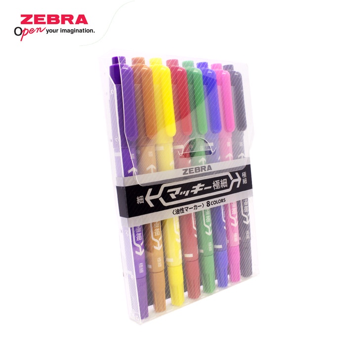 

Zebra HI-MCKIE E/F 8 COLOUR Set 8