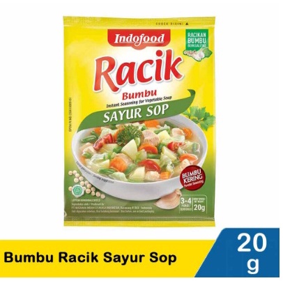 

Aneka Indofood Bumbu Racik Sayur Nasi Goreng Hemat