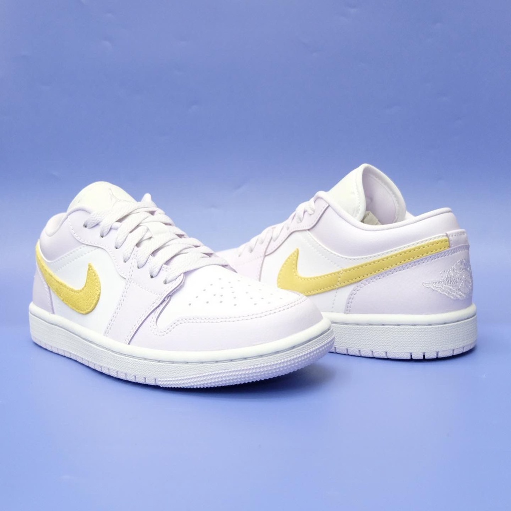 Air Jordan 1 Low Purple Yellow