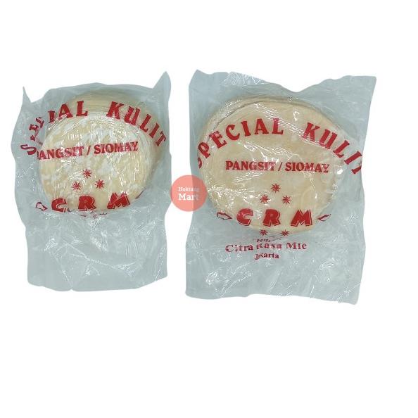 

COD✔️ CRM BULAT Kulit Dimsum / Pangsit / Siomay isi 40-50an 8cm / 10cm
