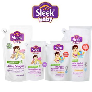 Image of Sleek Baby Bottle, Nipple & Accesories Cleanser | Laundry Detergent | Sabun Cuci Pembersih Botol