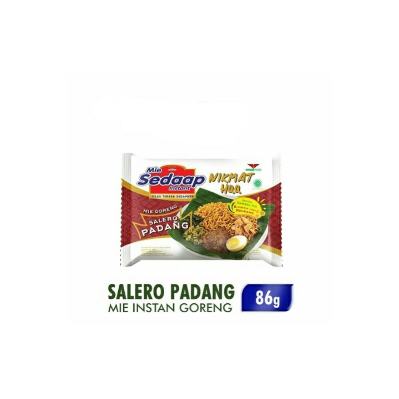 Sedaap Mie Mie Instant Goreng Salero Padang86G