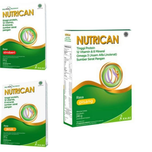

➤ Susu Nutrican jeruk strawberry 245gr ♤