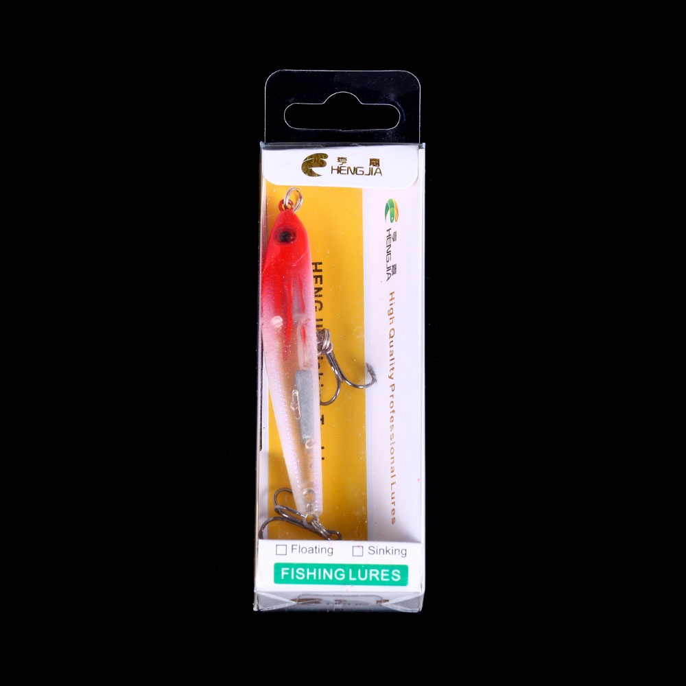 HENGJIA 1pcs 7.5cm/8.6g Umpan Minnow Pancing Ikan Sinking Pencil Bait Fishing Lures Memancing Alat Tangkap