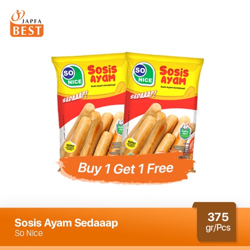 Sosis Ayam Sedaaap So Nice 375 GR [BUY 1 GET 1 FREE]