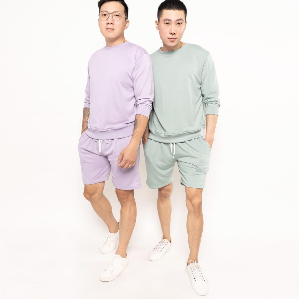 TERBARU Jane Frey Clothing Kaos Lengan Panjang Pria | Freypv 8080 Sweatshirt Brown Set Kaos Panjang