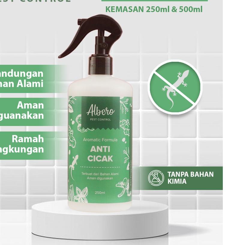 ♂ Albero pest Control Anti Cicak Non kimia ➪