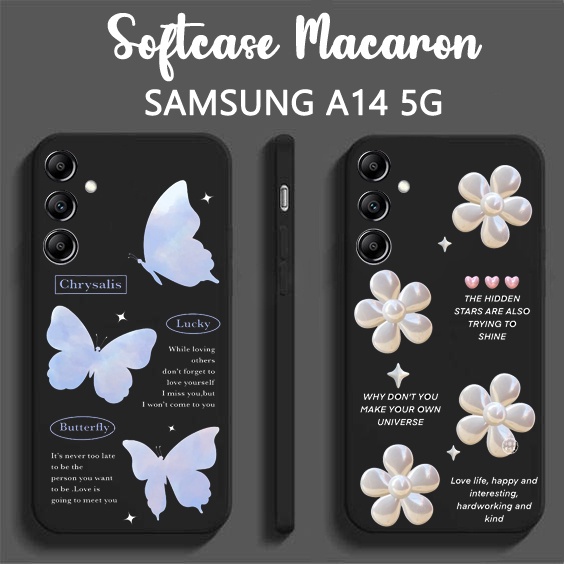 Softcase Motif Samsung A14 5G Terbaru [C73] Case Macaron Samsung A14 5G - Casing Samsung A14 5G - Sa