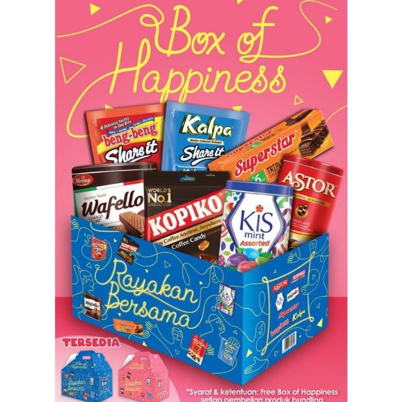 

Produk - Parcel Paket Lebaran Box Of Happiness Dari Mayora Promo Best Seller!!