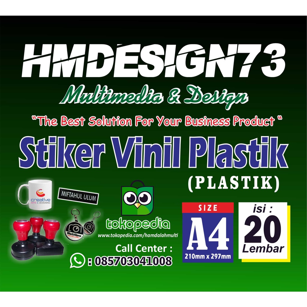 

STIKER VINIL PLASTIK