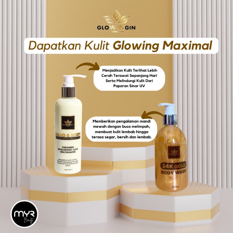 BODYCARE GLOWINGIN SKINCARE | Hand & Body | Lotion | Bodywash Pemutih Badan