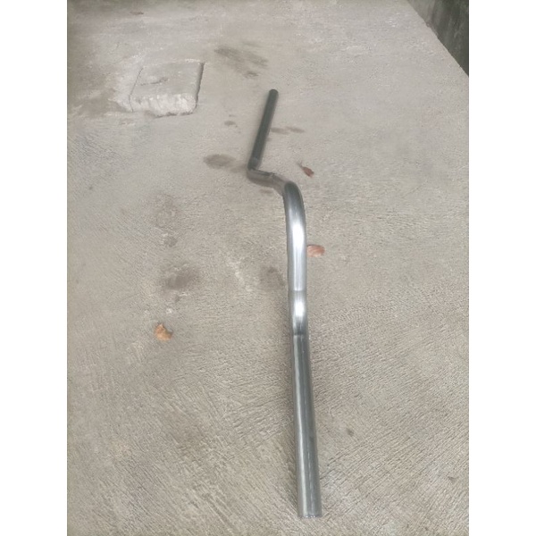 pipa sambungan knalpot standar bagian belakang mobil kijang kapsul,kijang lgx,kijang kotak