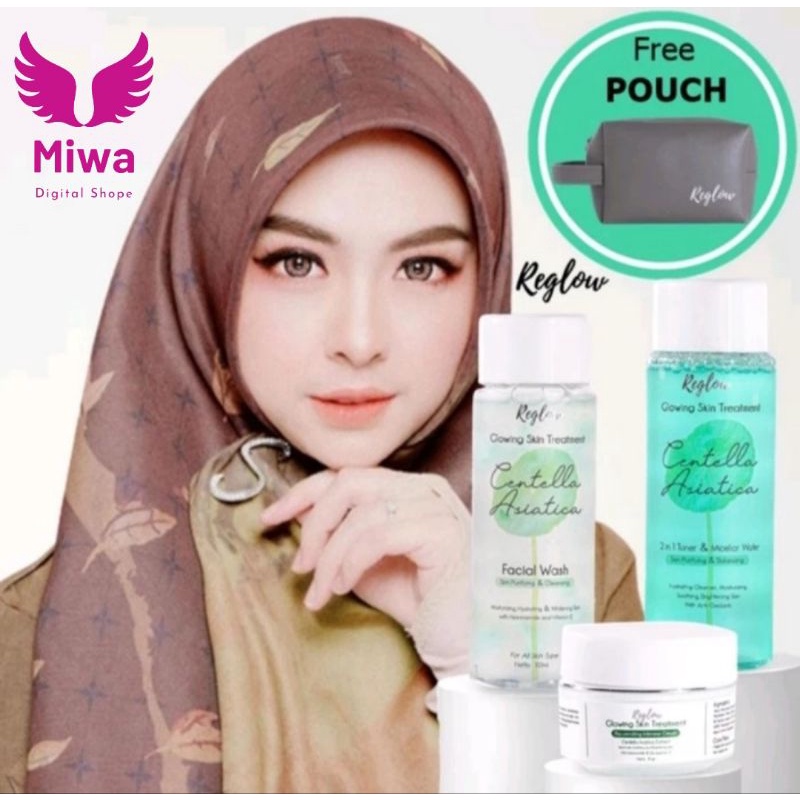 REGLOW SERIES PAKET LENGKAP 100% ORIGINAL BPOM / REGLOW GLOW SKINCARE - 1 Paket + Bonus