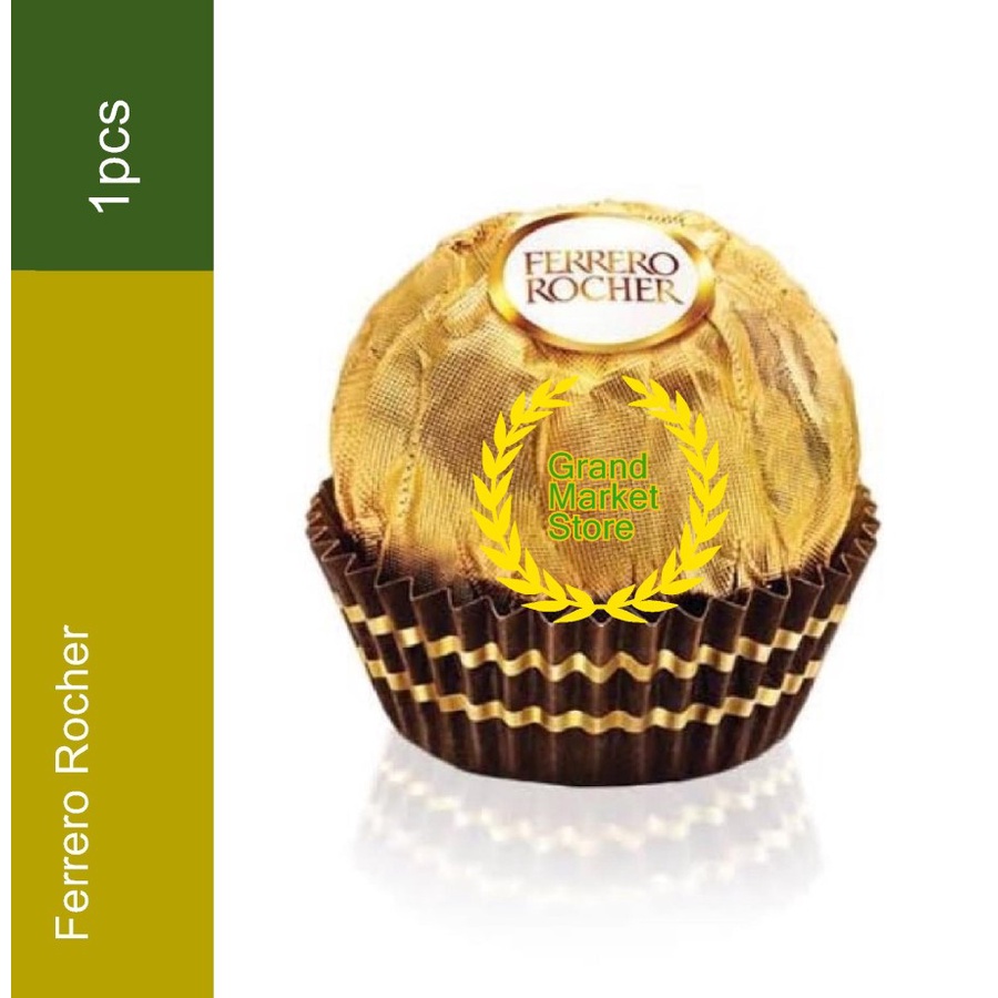 

Ferrero Rocher Coklat Eceran 1 pcs (1 butir) Ferero Cokelat Premium 1pcs Fererro