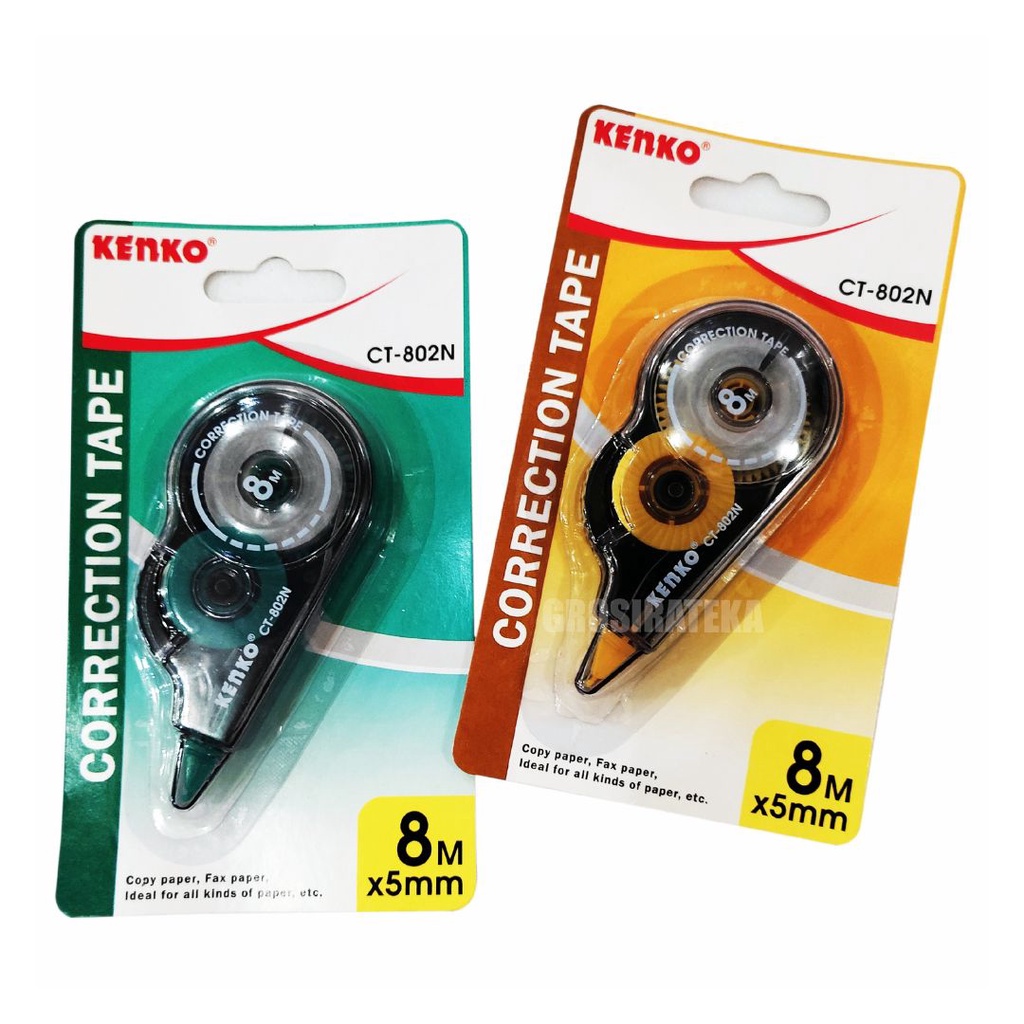 

TIPE X, TIPE X KERTAS, CORRECTION TAPE CT 802N KENKO