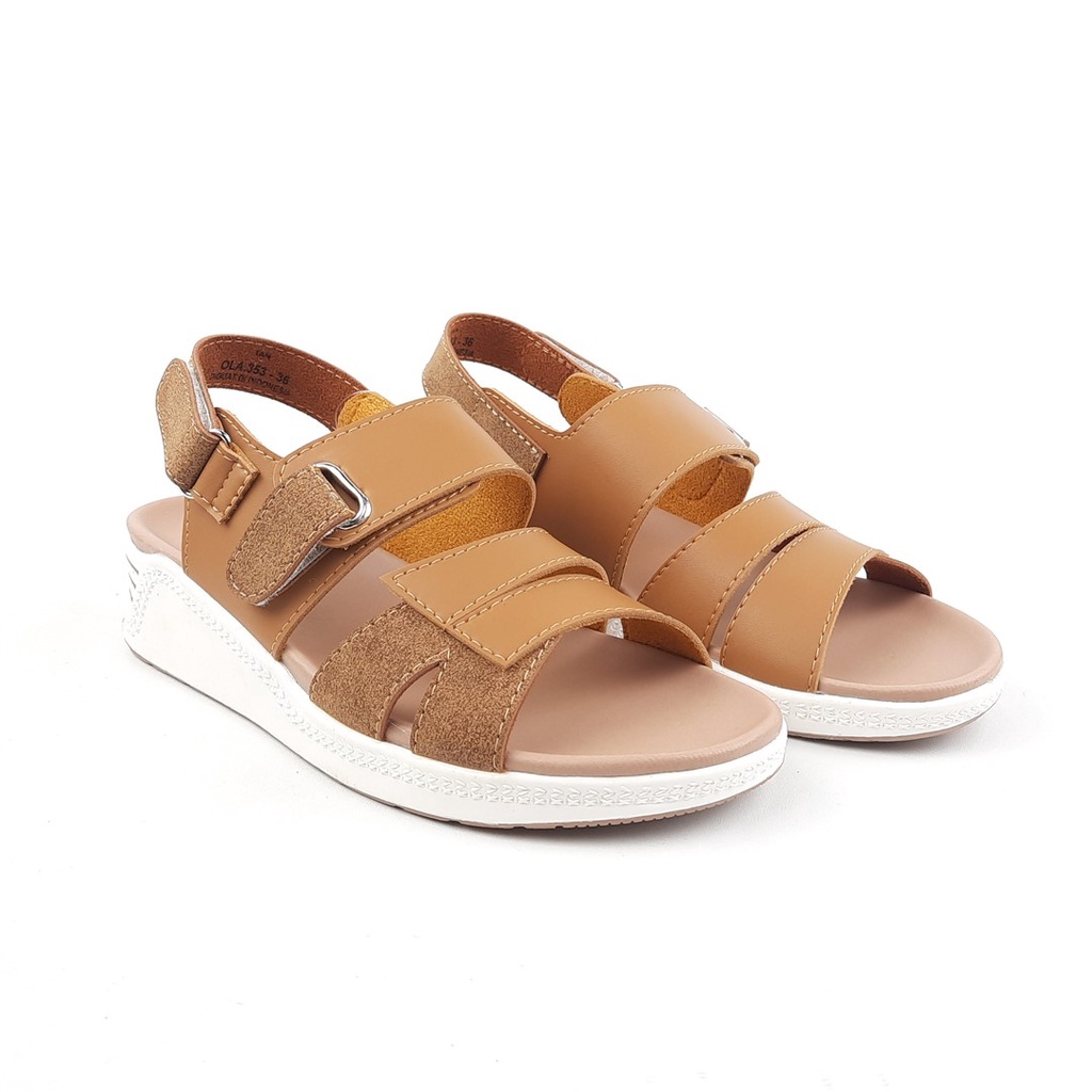 Sepatu sandal wedges wanita Exstreet OLA.353 36-40