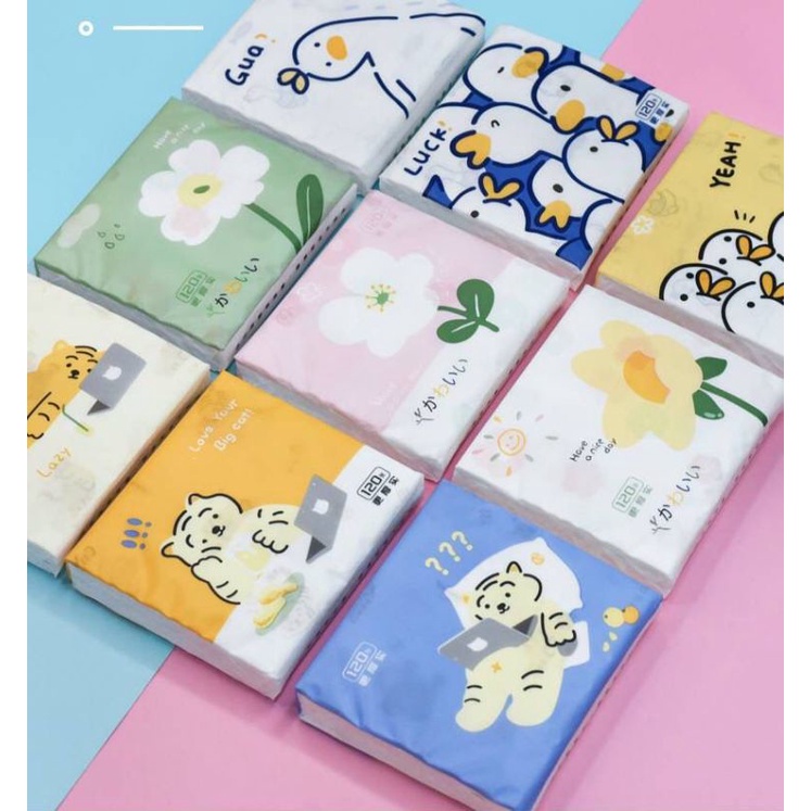 Tisu bermotif mainan isi 120 lembar