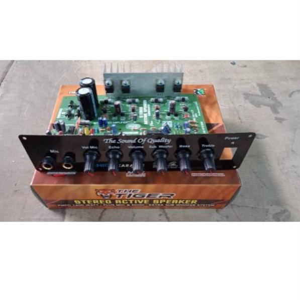← Kit Power Amplifier Speaker Aktif Stereo Karaoke Plus Echo 1400W PMPO tiger ☏