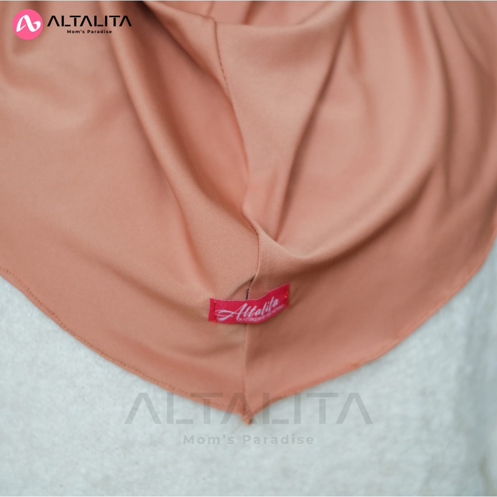 Altalita - Hijab Sport Instan Jilbab Bergo Tali Nyta Non Pet / Non Pad Bahan Jersey Premium Cocok Untuk Olahraga Volly Futsal Senam dan Sehari-Hari