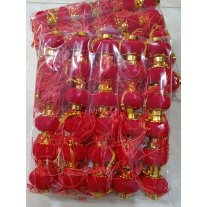 Lampion Lampion Mini / Mini Lampion / Gantungan Mini Lampion /Gantungan 30 Pcs