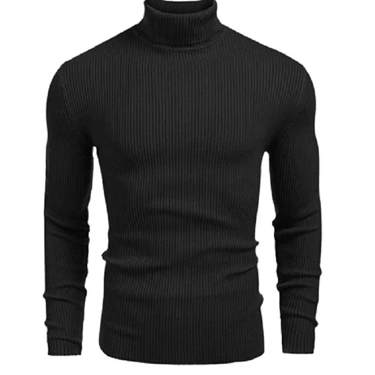 KAOS KERAH TINGGI TURTLENECK PRIA DEWASA LENGAN PANJANG / KAOS PRIA LENGAN PANJANG / BAJU KAOS LEHER