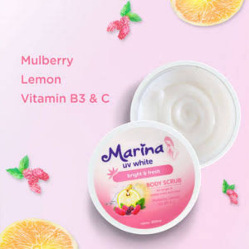 marina hand &amp; body lotion uv white nourish &amp; bright 92 ml