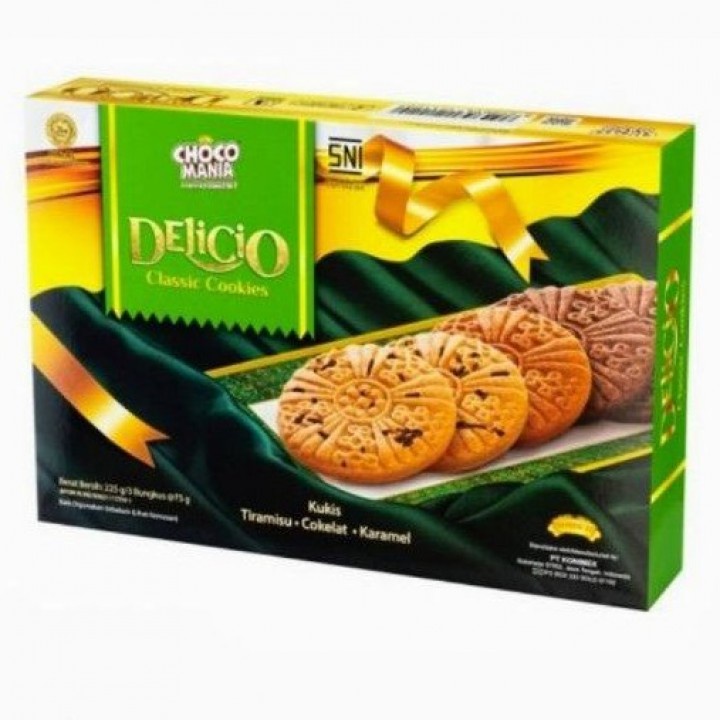 

Chocomania Delicio Cookies choco mania 240g 240 gram