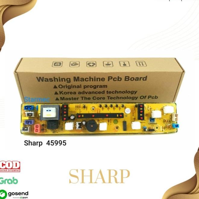 Modul Pcb Mesin Cuci Sharp Es F800H Es-F800H Esf800H Es F850H /B/S