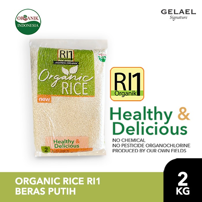 

Beras Putih Organic RI1 2 kg