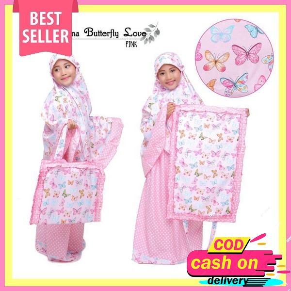 Mukena Anak Karakter Alesya Bahan Rayon Printa Demm Mukena Anak Perempuan Karakter Mukenah Anak Tang