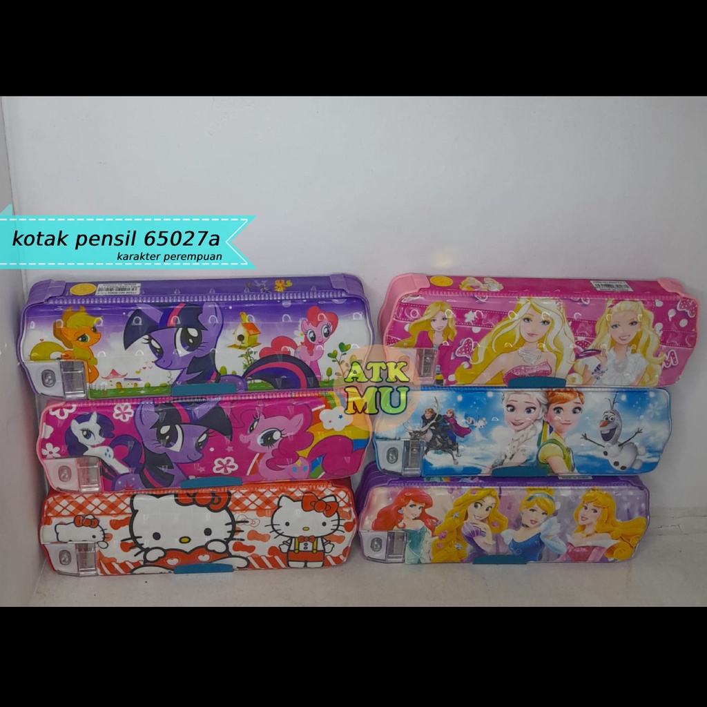 

kotak pensil karakter kartun / kotak pensil magnet / kotak pensil 6502